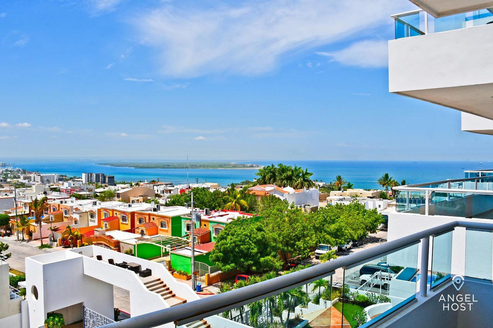 Oceanview Living Space & Balcony With Fiberoptic Wifi! La Paz Exteriér fotografie